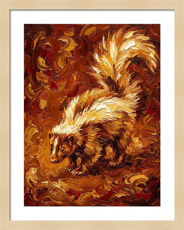 Skunk In Warm Tones