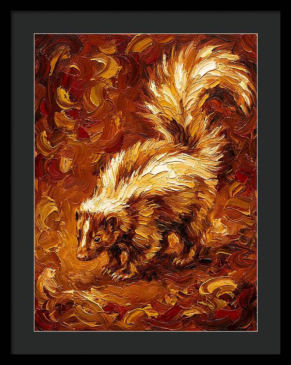 Skunk In Warm Tones