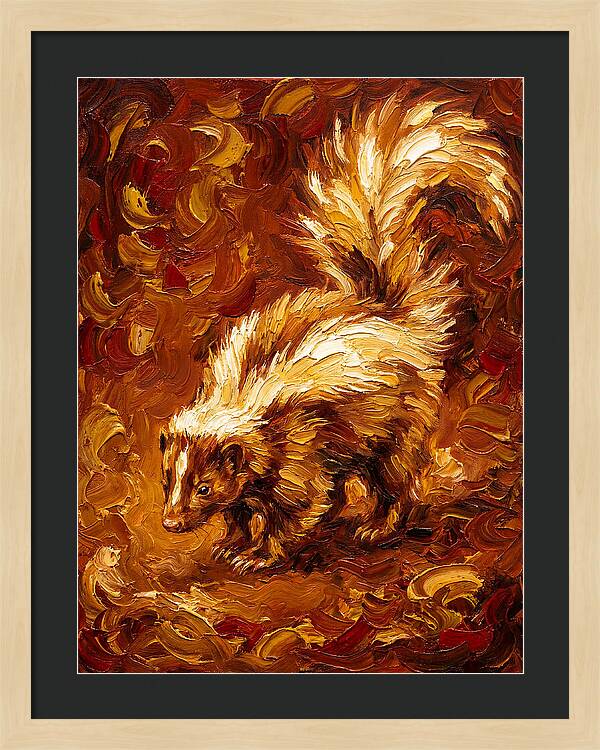 Skunk In Warm Tones