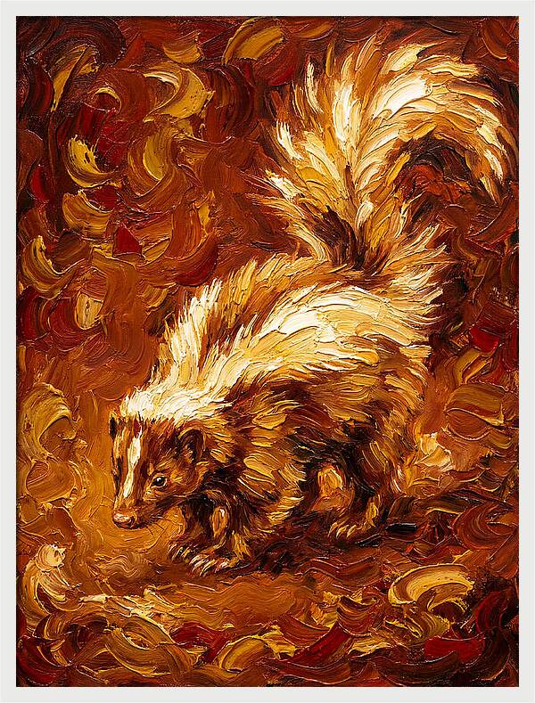 Skunk In Warm Tones