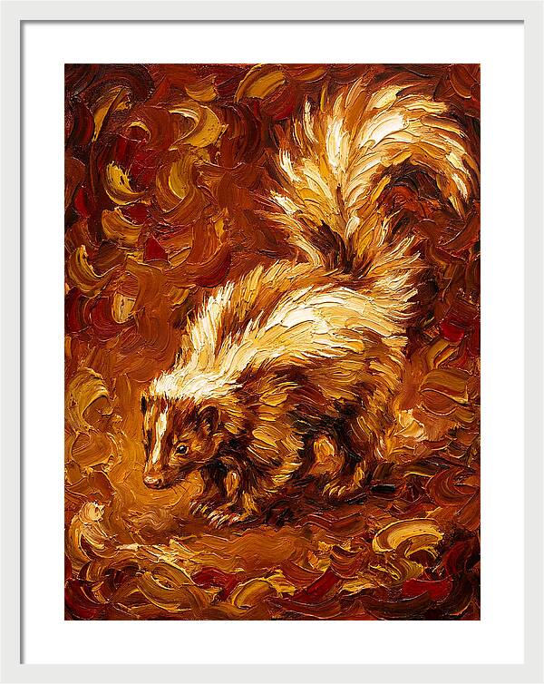 Skunk In Warm Tones