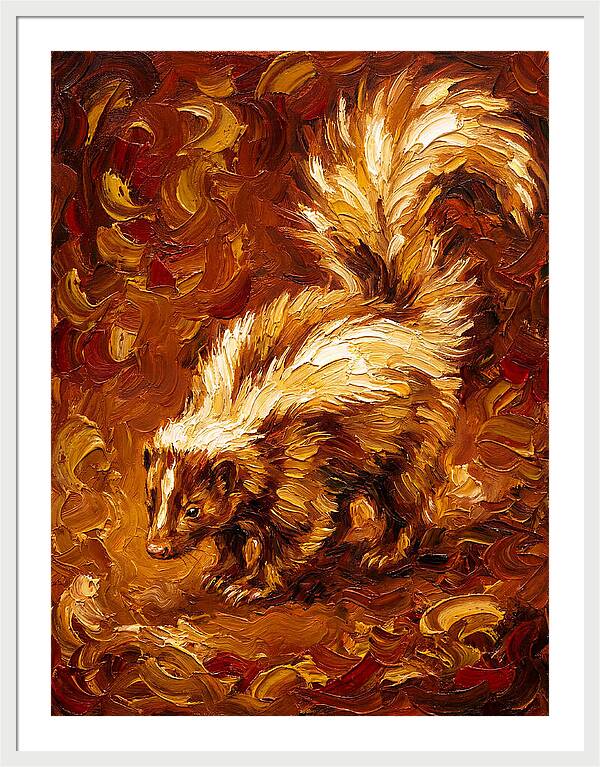 Skunk In Warm Tones