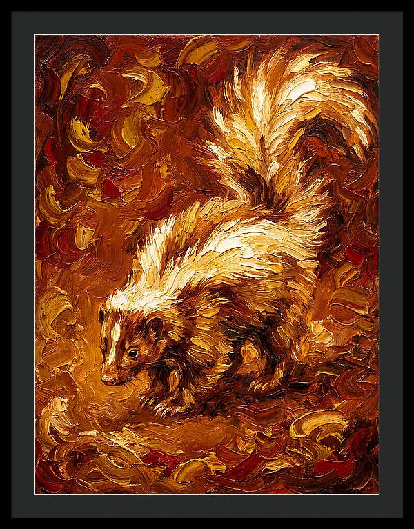 Skunk In Warm Tones