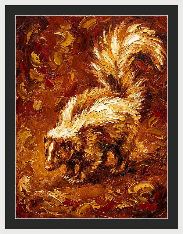 Skunk In Warm Tones