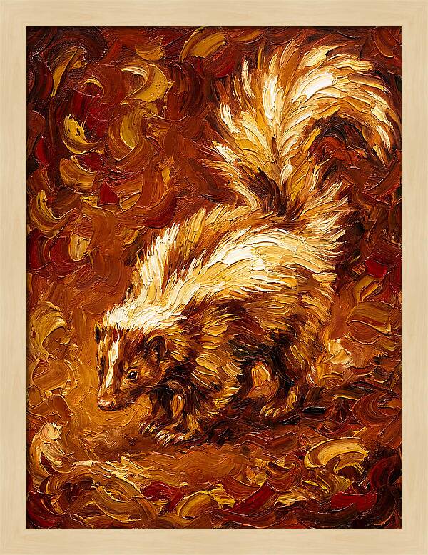 Skunk In Warm Tones
