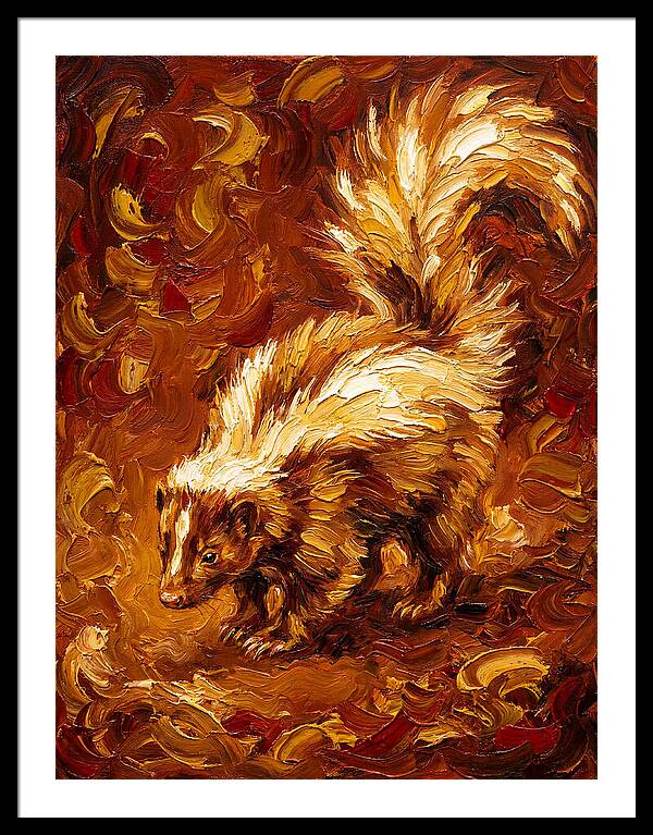 Skunk In Warm Tones