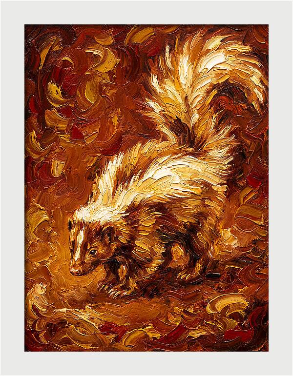 Skunk In Warm Tones