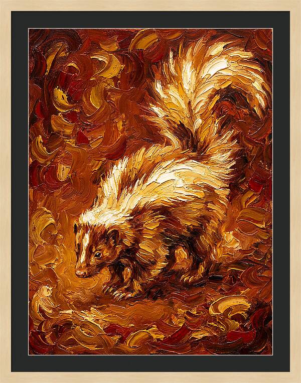 Skunk In Warm Tones
