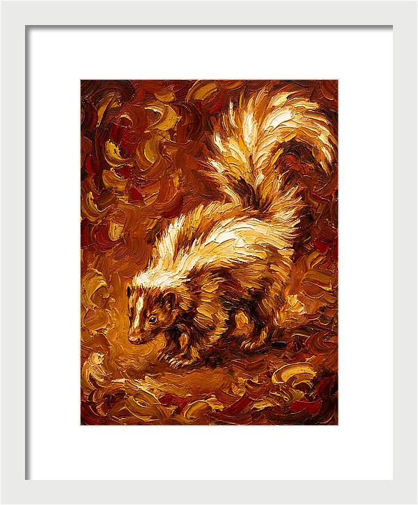 Skunk In Warm Tones