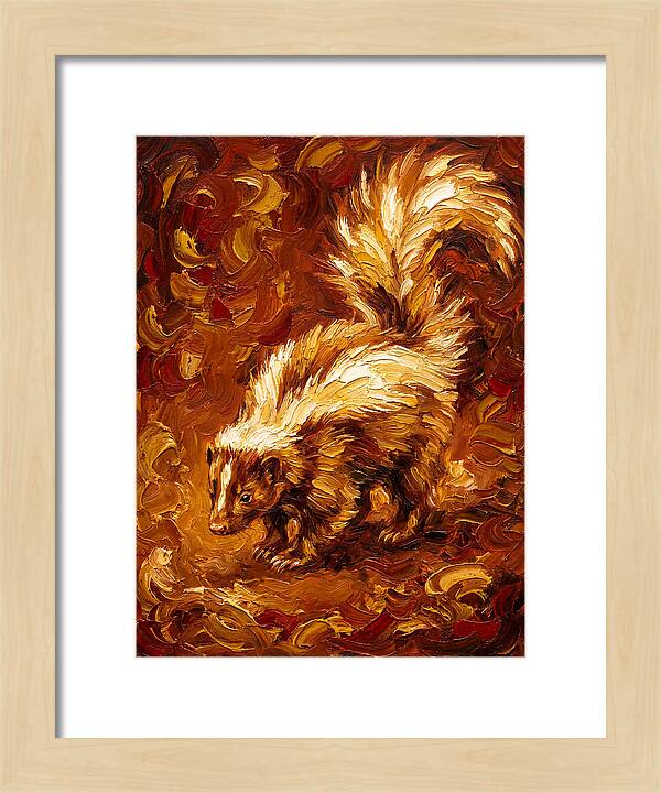 Skunk In Warm Tones
