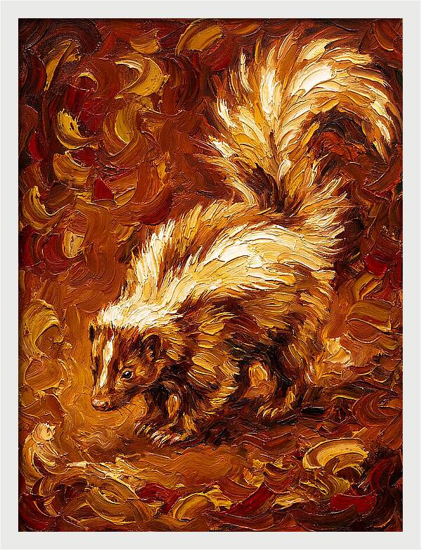Skunk In Warm Tones