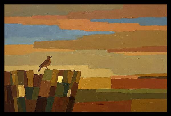 Skylark Ascending From Cornfield