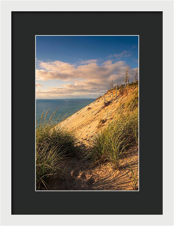 Sleeping Bear Dunes At Golden Hour