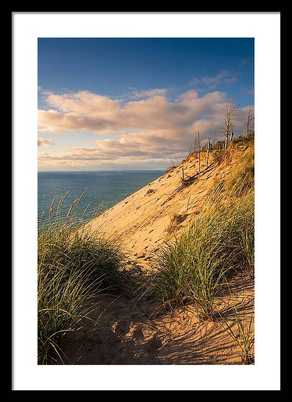 Sleeping Bear Dunes At Golden Hour
