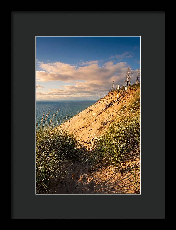 Sleeping Bear Dunes At Golden Hour