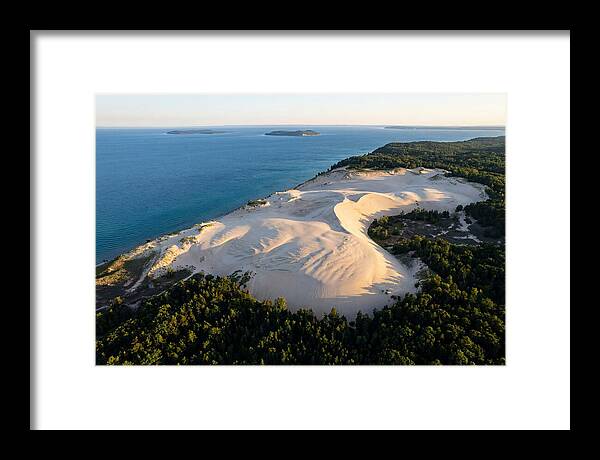 Sleeping Bear Dunes From Above