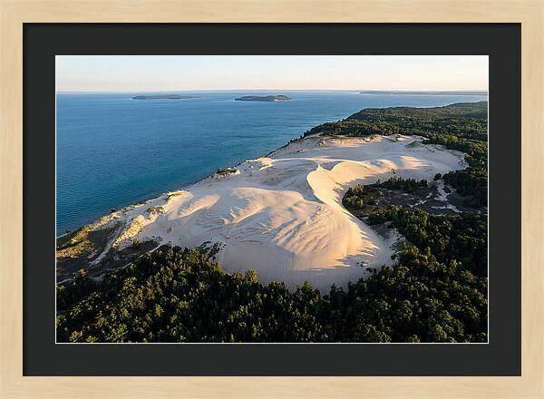 Sleeping Bear Dunes From Above