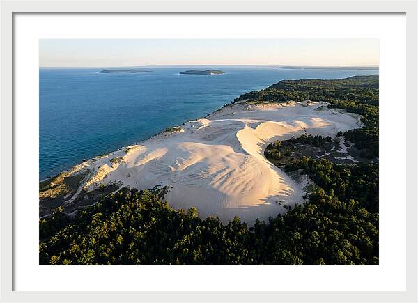 Sleeping Bear Dunes From Above