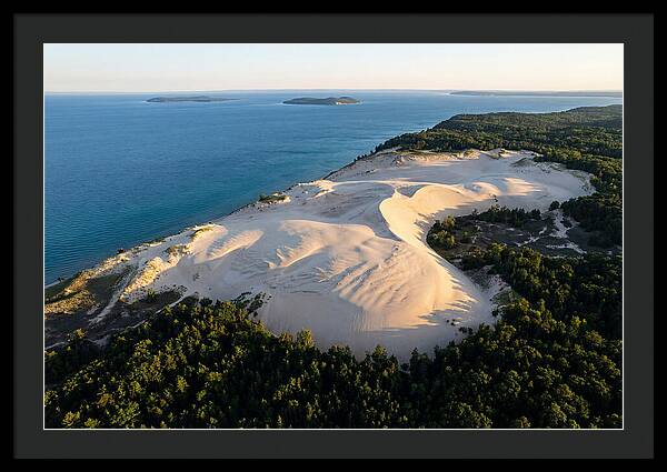 Sleeping Bear Dunes From Above
