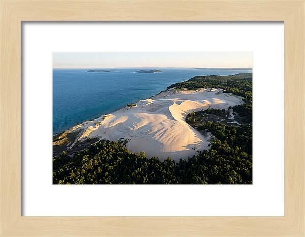Sleeping Bear Dunes From Above