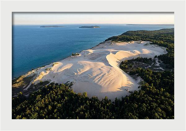 Sleeping Bear Dunes From Above