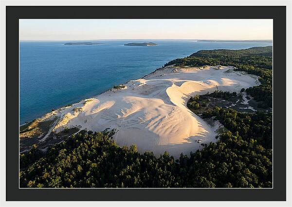 Sleeping Bear Dunes From Above