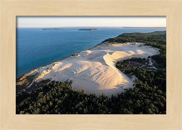Sleeping Bear Dunes From Above