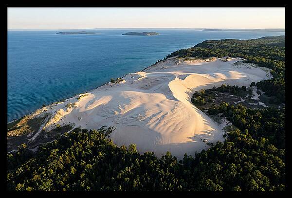 Sleeping Bear Dunes From Above