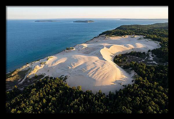 Sleeping Bear Dunes From Above