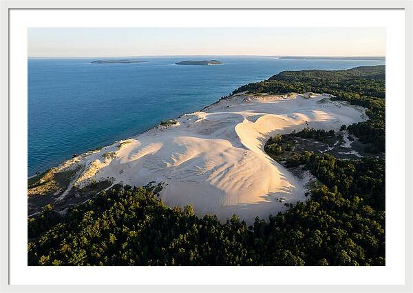 Sleeping Bear Dunes From Above