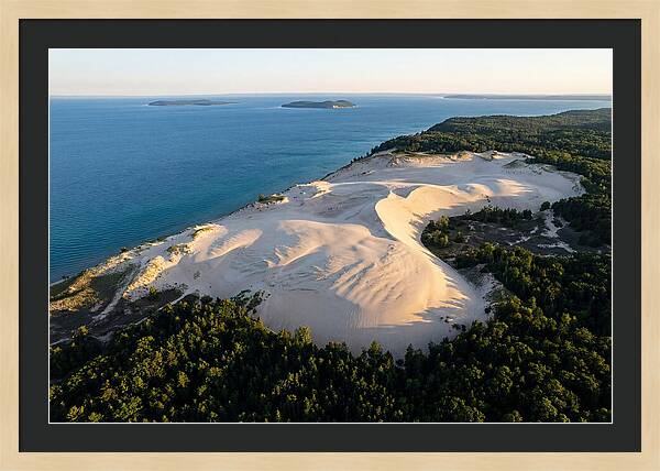 Sleeping Bear Dunes From Above