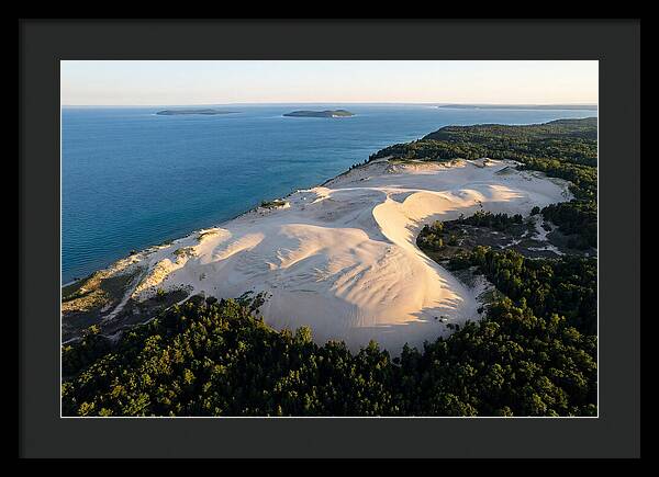 Sleeping Bear Dunes From Above