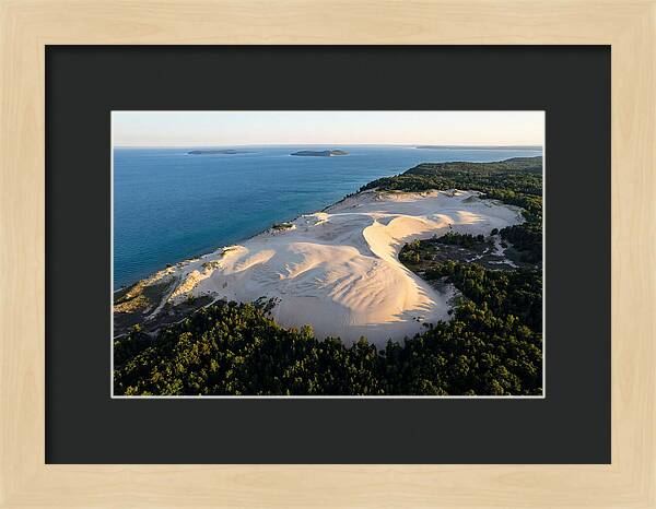 Sleeping Bear Dunes From Above