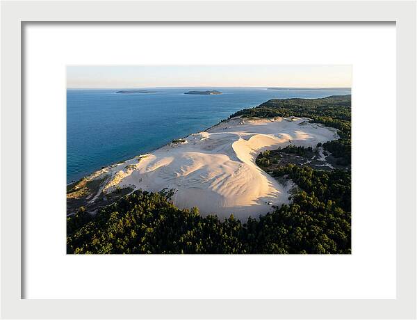 Sleeping Bear Dunes From Above