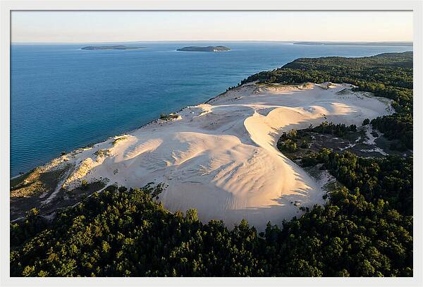 Sleeping Bear Dunes From Above