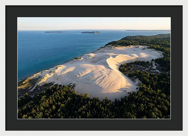 Sleeping Bear Dunes From Above
