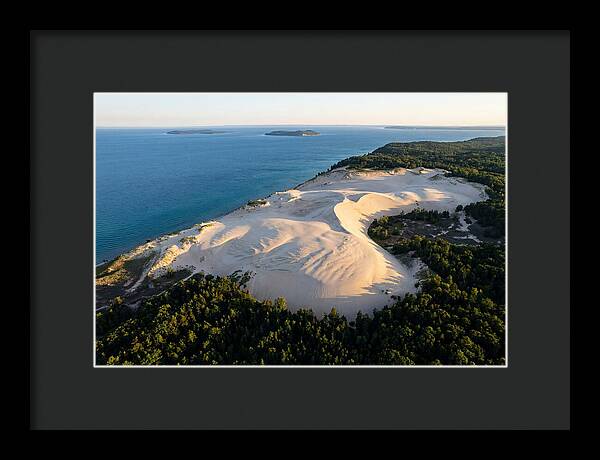 Sleeping Bear Dunes From Above