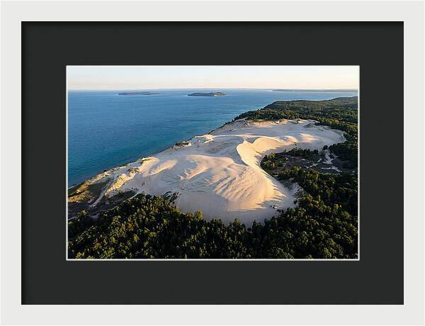 Sleeping Bear Dunes From Above