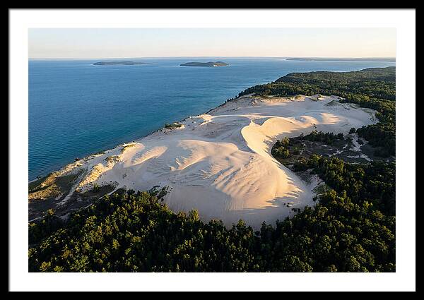 Sleeping Bear Dunes From Above