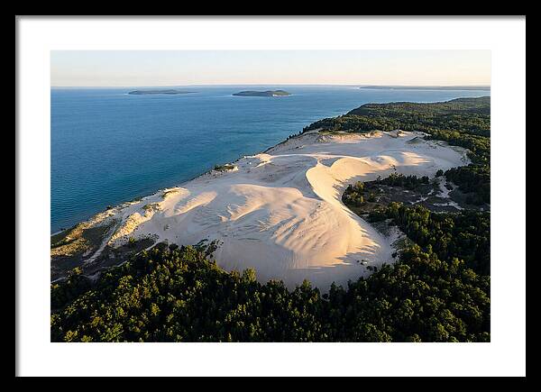 Sleeping Bear Dunes From Above