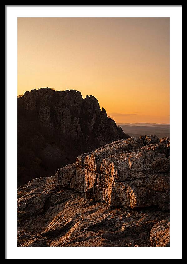 Sleeping Giant Ridge At Dusk
