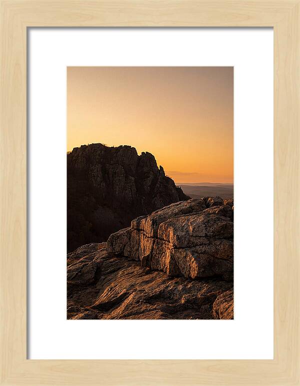 Sleeping Giant Ridge At Dusk