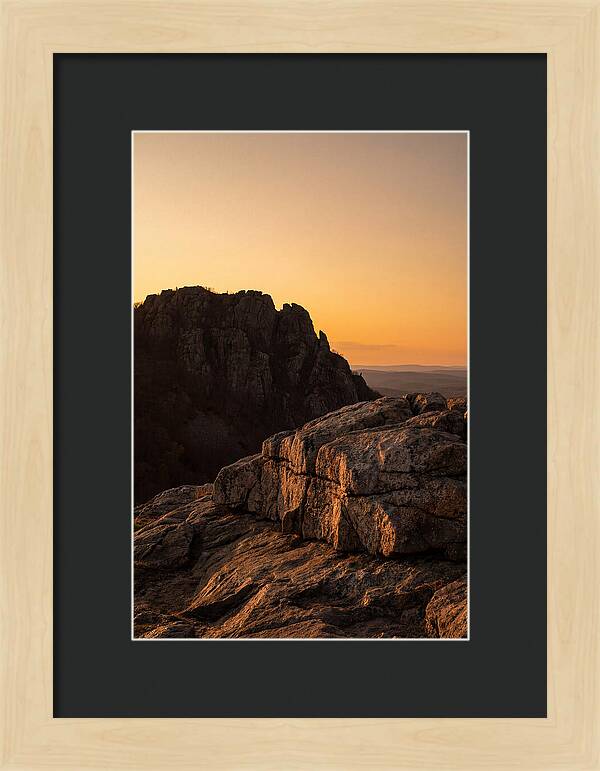Sleeping Giant Ridge At Dusk