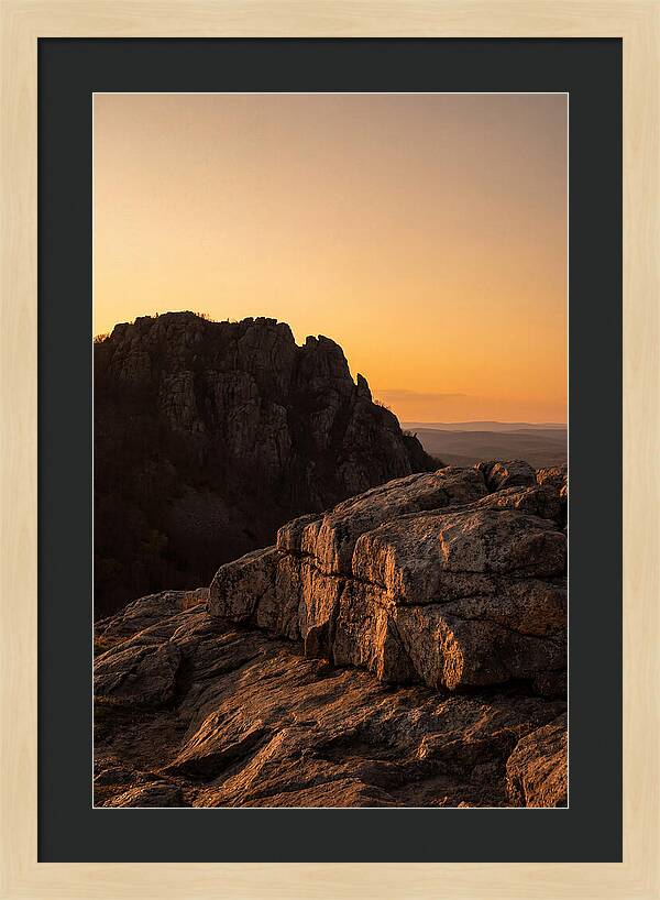 Sleeping Giant Ridge At Dusk