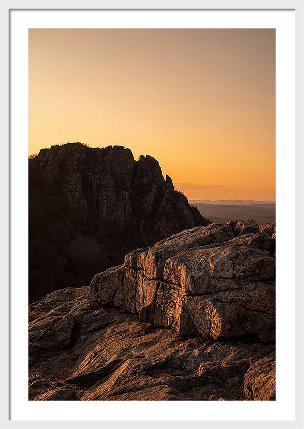 Sleeping Giant Ridge At Dusk