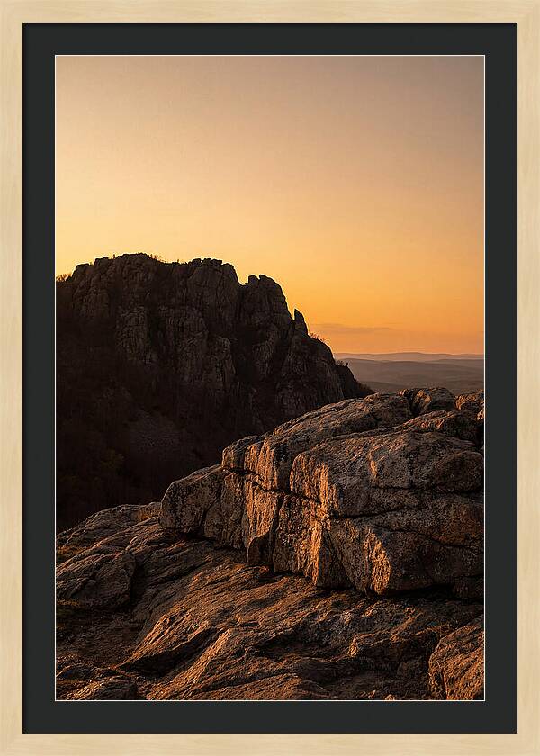 Sleeping Giant Ridge At Dusk