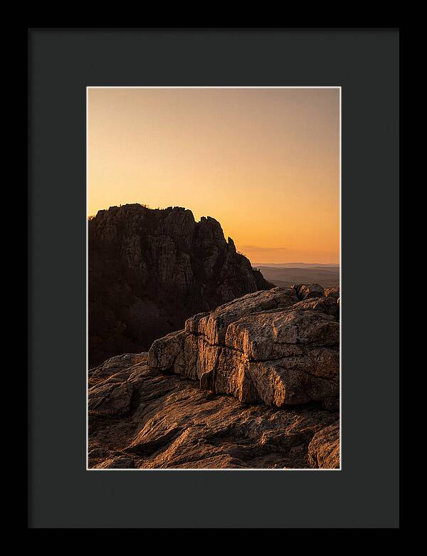 Sleeping Giant Ridge At Dusk