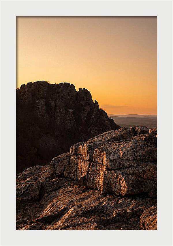 Sleeping Giant Ridge At Dusk