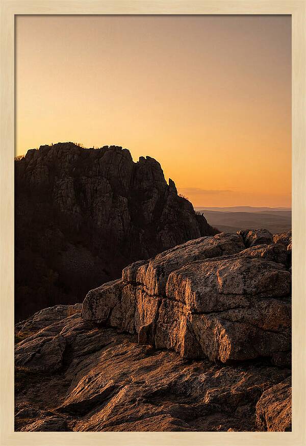 Sleeping Giant Ridge At Dusk
