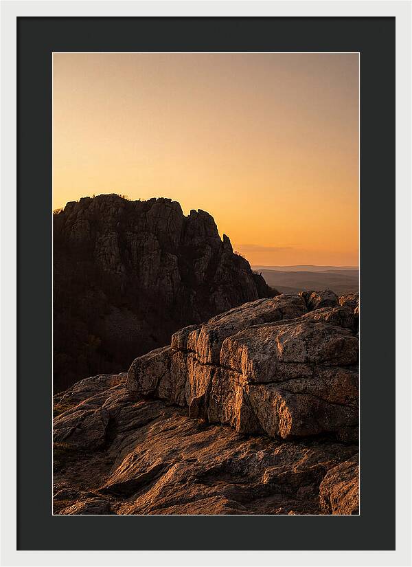 Sleeping Giant Ridge At Dusk